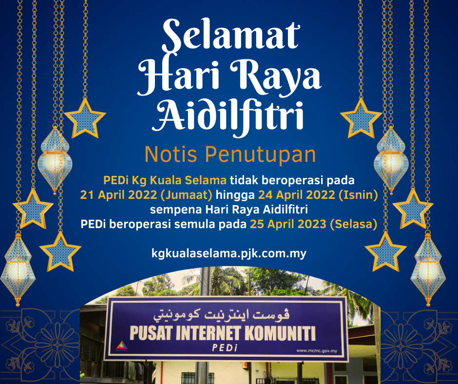 PEDi Kg Kuala Selama Notis Raya 