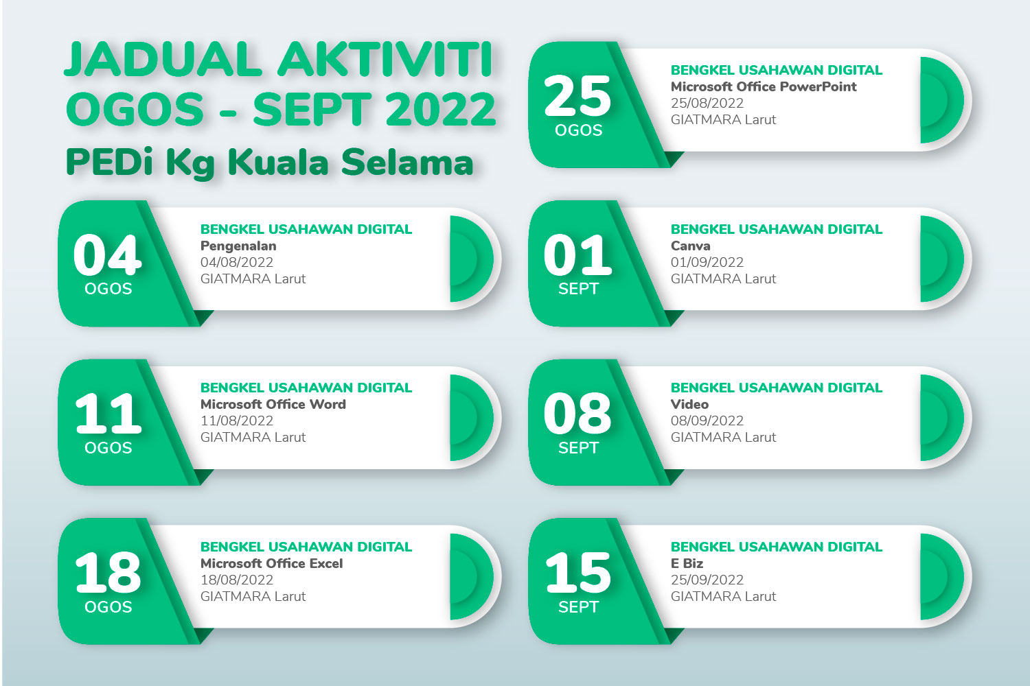 jadual aktiviti 2022 082022