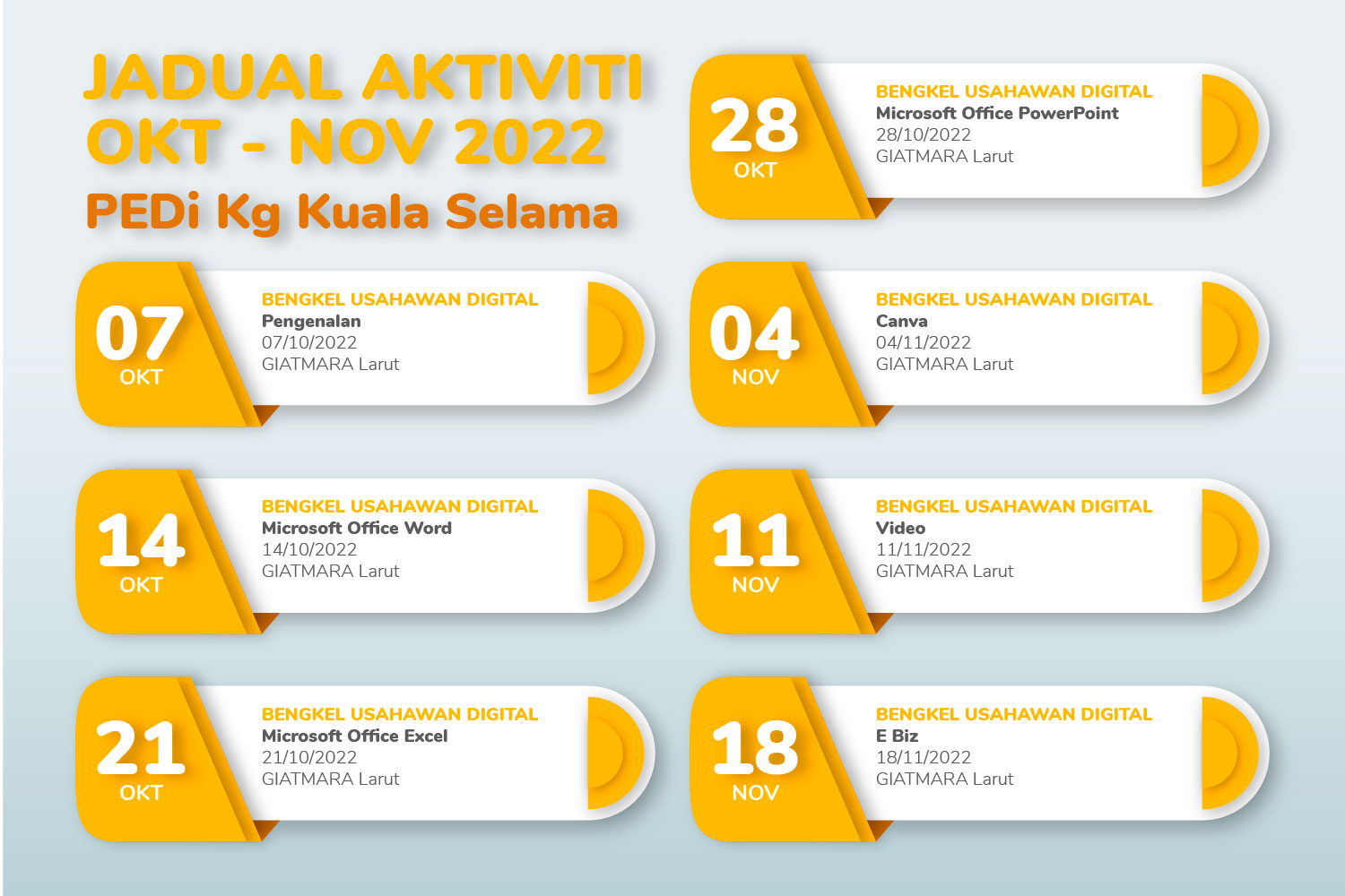 jadual aktiviti 2022 112022